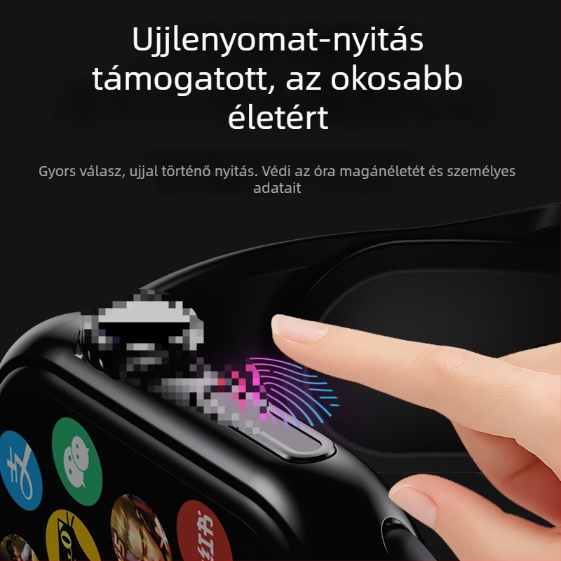 Okosóra SIM-kártya nyílással, ujjlenyomat-nyitás, DDR4 memória, AMOLED kijelző, mágneses töltés