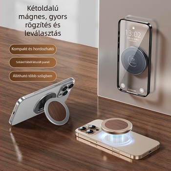 Paifan MagSafe mágneses gyűrű tartó – ultra vékony asztali állvány telefonhoz, ötvözet M01, MagSafe-kompatibilis, kétoldali mágneses vonzás