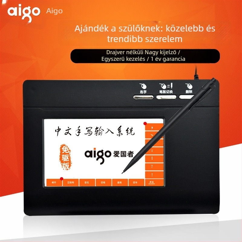 LIMEIDE W981 USB írásos táblagép laptophoz, meghajtó nélkül, idős felhasználóknak