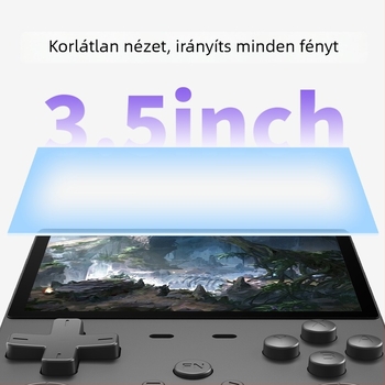 Hordozható joystick játék konzol, nosztalgikus retró stílussal, RPG játékok (128GB memória, USB OTG, nyílt forráskódú operációs rendszer, vezeték nélküli kapcsolat, eredeti szoftver)