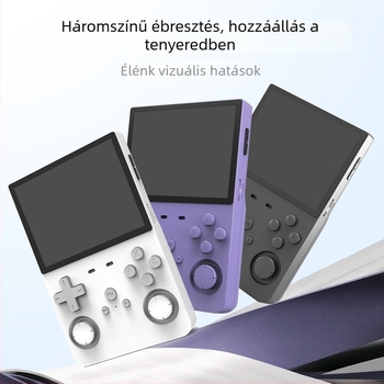 Hordozható joystick játék konzol, nosztalgikus retró stílussal, RPG játékok (128GB memória, USB OTG, nyílt forráskódú operációs rendszer, vezeték nélküli kapcsolat, eredeti szoftver)