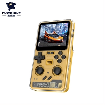 Powkiddy RGB20 Pro hordozható játékkonzol vezeték nélküli HD joystickkal, nosztalgikus nyílt forráskódú
