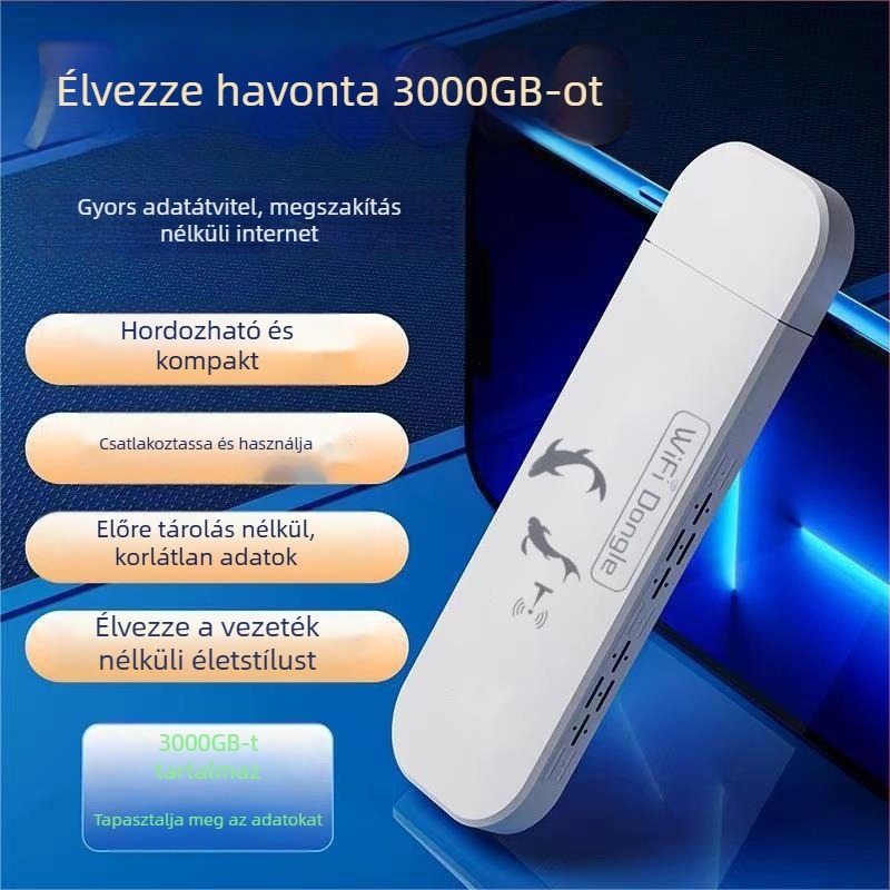 SIM-kártya nélküli hordozható WiFi-router UFI-1 – USB, 150 Mbps, 802.11n, többsávos testreszabás