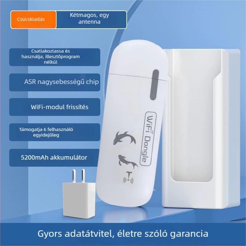 SIM-kártya nélküli hordozható WiFi-router UFI-1 – USB, 150 Mbps, 802.11n, többsávos testreszabás