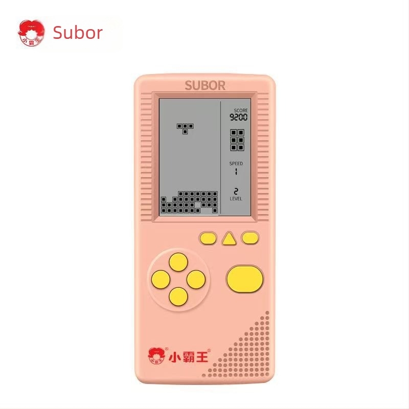 S35 Tetris kézi retró játék-konzol — egyjátékos, 1GB memória, nagy képernyő