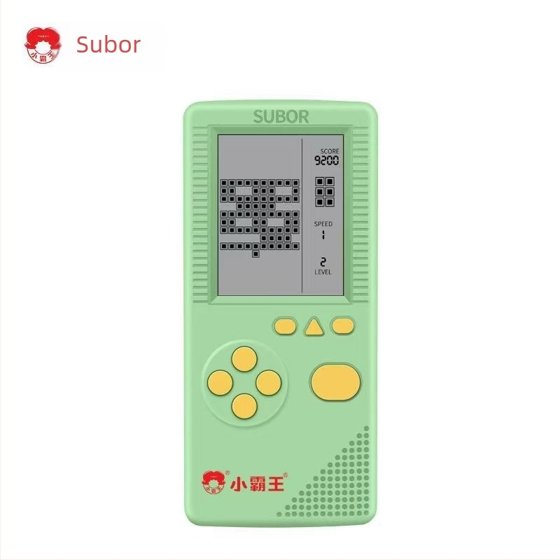 S35 Tetris kézi retró játék-konzol — egyjátékos, 1GB memória, nagy képernyő