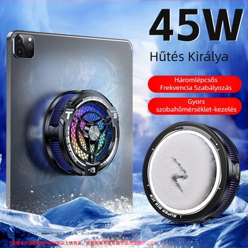 FS12 tablet radiátor – 45 W, ABS anyag, Type-C interfész, 230 g
