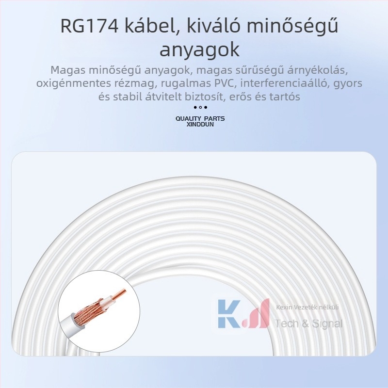 Tabletta antenna 4G hálózathoz, kettős polarization, omni irányú, külső nagy nyereségű, TS9 csatlakozó
