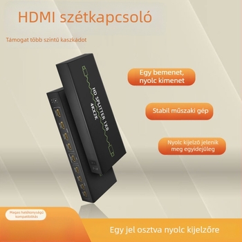 Xiao He XH0102-F HDMI kapcsoló/osztó, 1x16 kimenetek, 4K UHD (3840x2160)