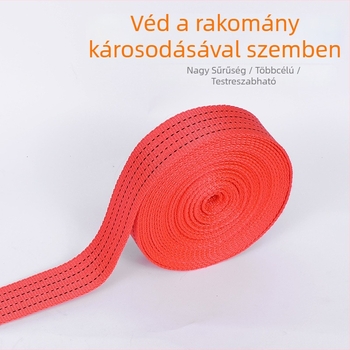 Vastagított polipropilén rakományrögzítő öv feszítő mechanizmussal