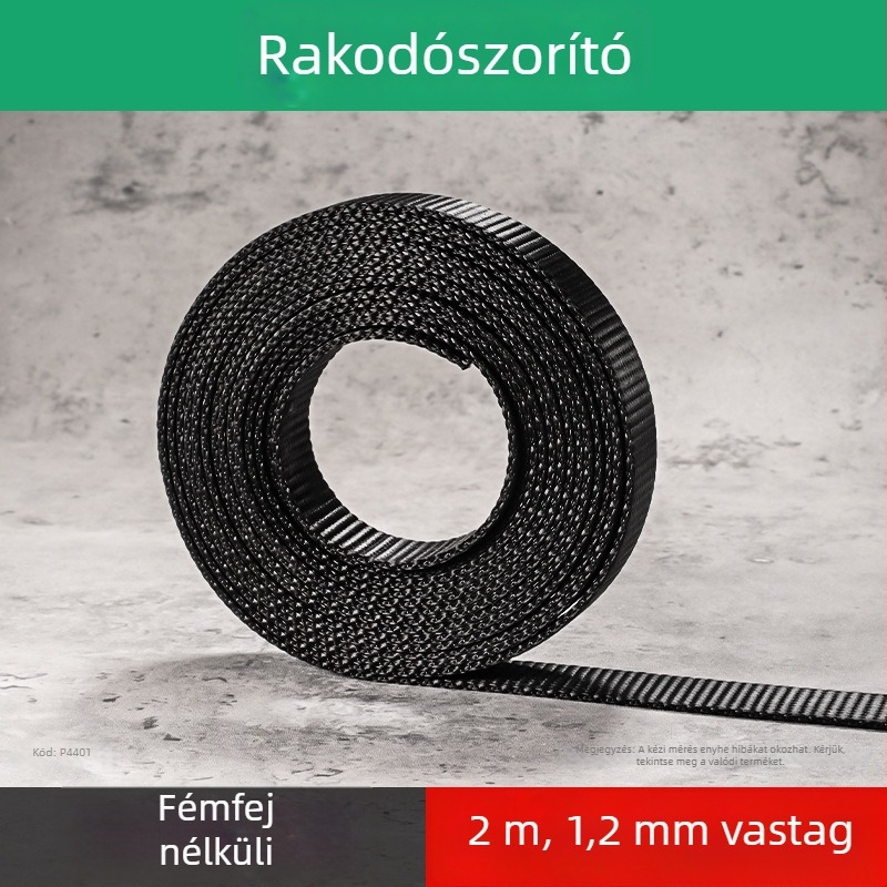 Universális teherhordó heveder dupla kampóval, vastagított, kopásálló