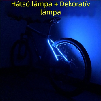 Kerékpár hátsó lámpa dekoratív világítással — Márka: WIMBIKE; Feldolgozás testreszabható: Igen; Licencelt magán címke: Igen; Import: Nem