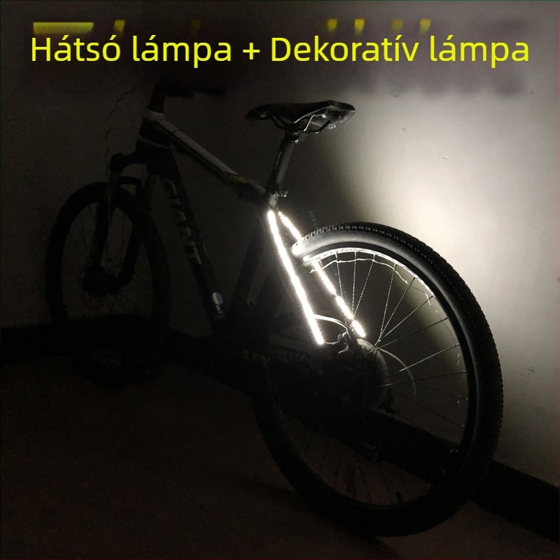 Kerékpár hátsó lámpa dekoratív világítással — Márka: WIMBIKE; Feldolgozás testreszabható: Igen; Licencelt magán címke: Igen; Import: Nem