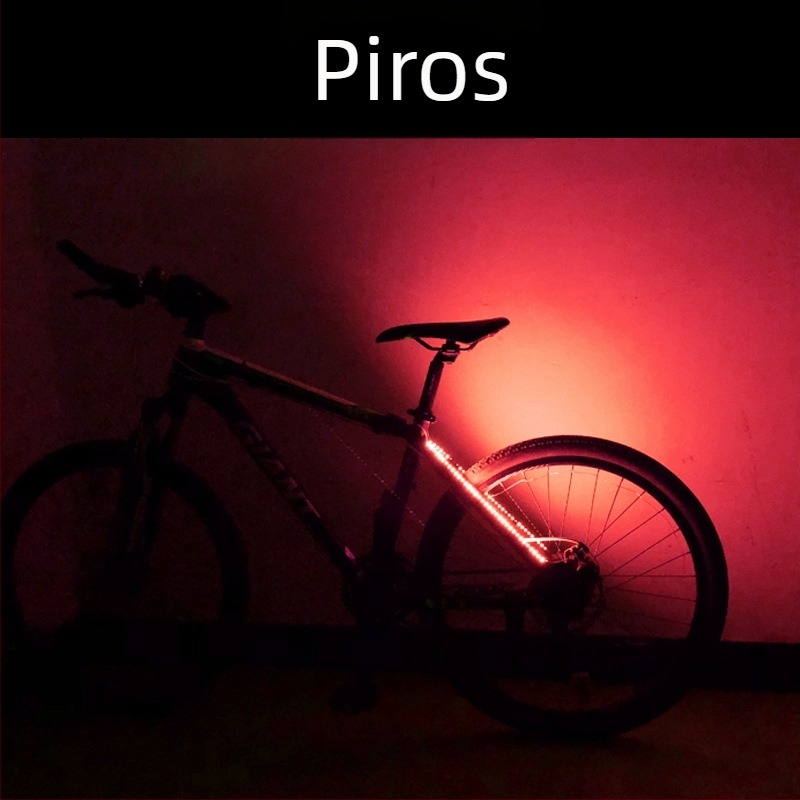 Kerékpár hátsó lámpa dekoratív világítással — Márka: WIMBIKE; Feldolgozás testreszabható: Igen; Licencelt magán címke: Igen; Import: Nem