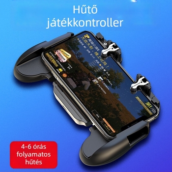 Játékkontroller H5 – vezeték nélküli, érintőképernyős játékvezérlő, alumínium ötvözetből, iOS és Android eszközökhöz kompatibilis