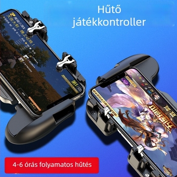 Játékkontroller H5 – vezeték nélküli, érintőképernyős játékvezérlő, alumínium ötvözetből, iOS és Android eszközökhöz kompatibilis