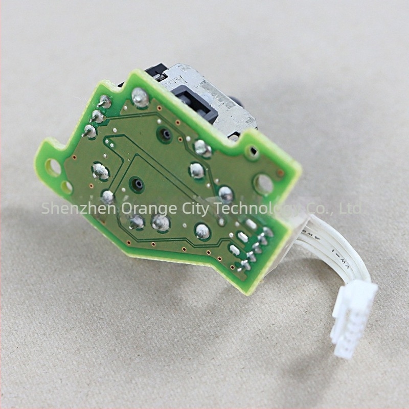 Wii U bal- és jobb oldali joystick PCB-vel – 3D joystick, irányító kar (DC modell, 2020, Esport stílus)