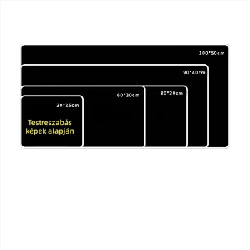 Logóval ellátott reklám egérpad, egyoldalas, csúszásmentes, hőtranszfer nyomtatás, OEM-kompatibilis