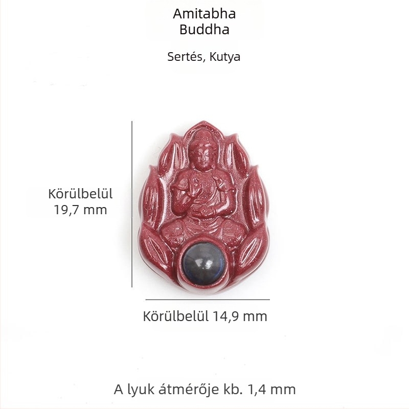 DIY ékszer kiegészítők — cinnabar, kézzel polírozott felület, Hengdan ékszerek, népi stílus, nemes minta