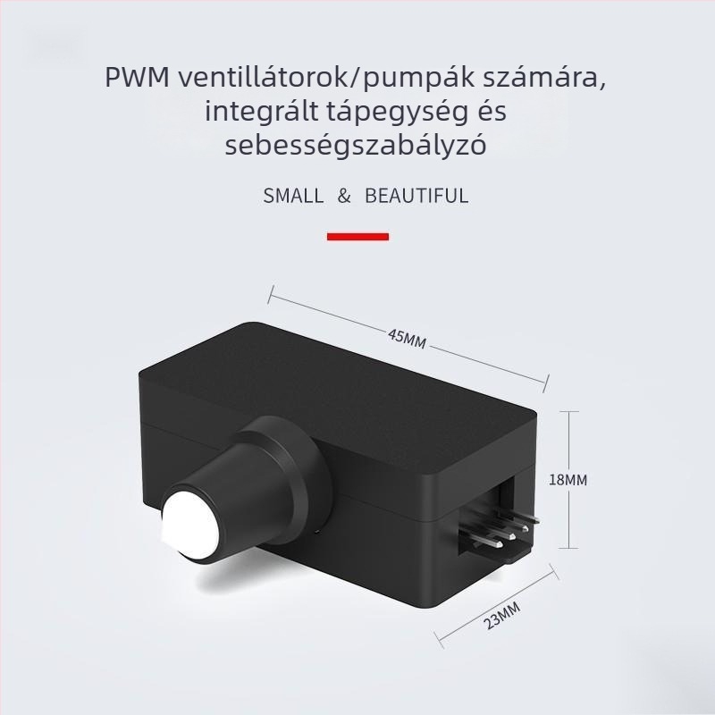 Notebook hűtő radiátor szabályozható ventilátorral
