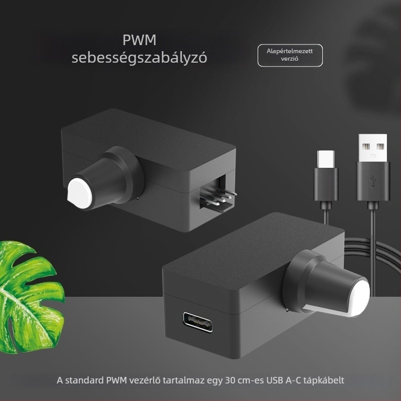 Notebook hűtő radiátor szabályozható ventilátorral