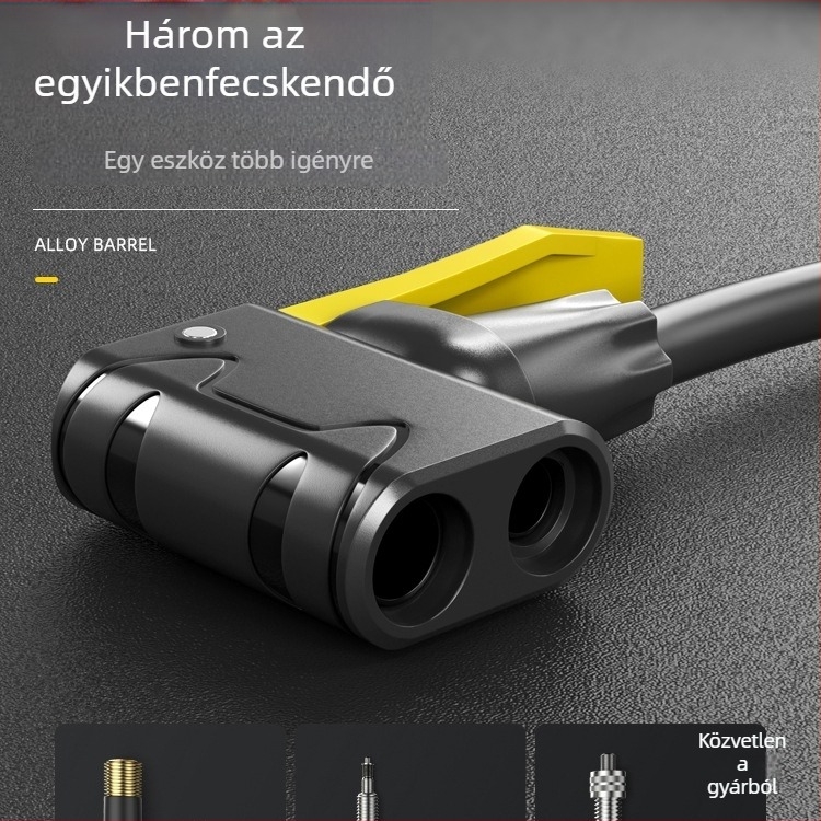 Lábpedálos kézi légpumpa kerékpárhoz, hordozható, magas nyomású felfújáshoz, otthoni használatra