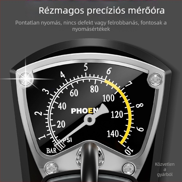 Lábpedálos kézi légpumpa kerékpárhoz, hordozható, magas nyomású felfújáshoz, otthoni használatra