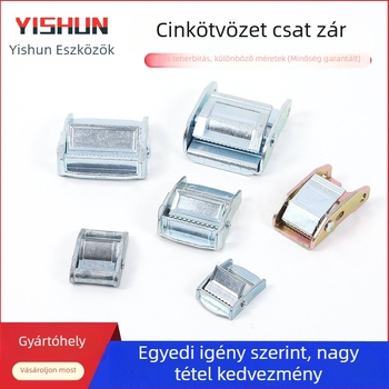 Yi Shun Cinkötvözetes feszítő kiegészítő préselt csattal – fémes feszítő, csúszásgátló
