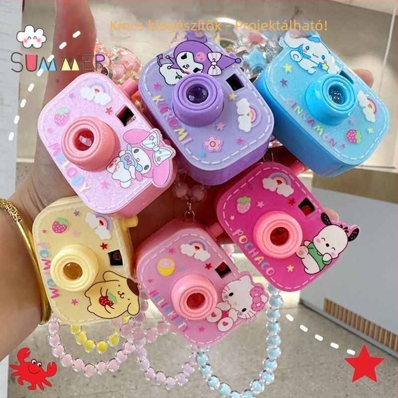 Gyerekeknek szóló projektoros kamera játék – valós kamera utánzata, oktatási projektor, műanyag, Zhejiang-i eredet, videó útmutatóval