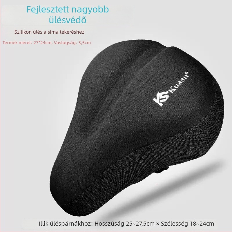 Kerékpárnyeregfedél, szilikon és hab anyagból, modell JDZDT, Kuasuodt / Cross Speed Sports márka, standard kerékpárhoz