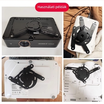 Projektor trípod kiegészítő – vasból készült, teherbírás 5 kg, 1 szekciós oszlop, tömeg 500 g