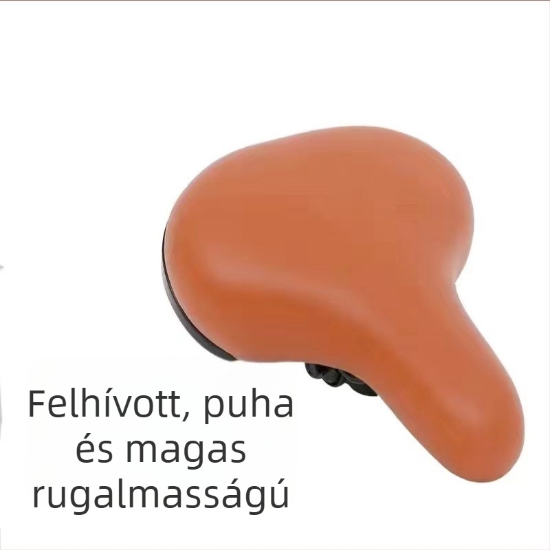 Kerékpárnyereg - vastagított puha párna, szellőző és lélegző, ütéscsillapító szilikon ülőfelület, kompatibilis standard kerékpárokkal, testreszabható feldolgozás