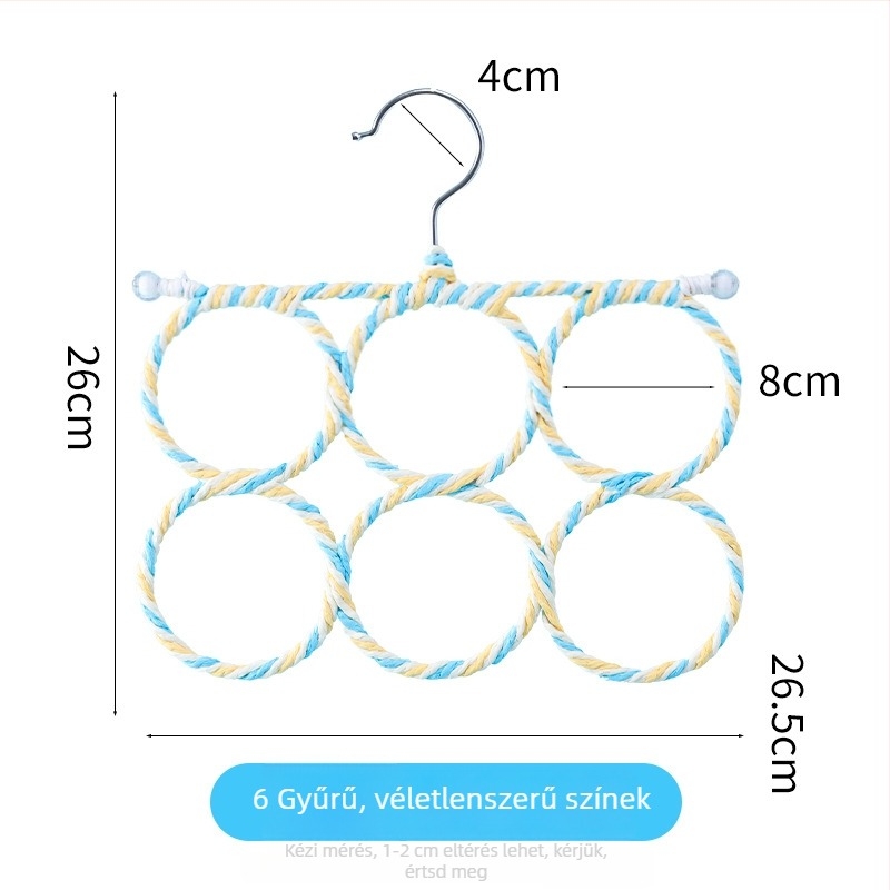Papagájmászó játék lengőgyűrűkkel és tartóval