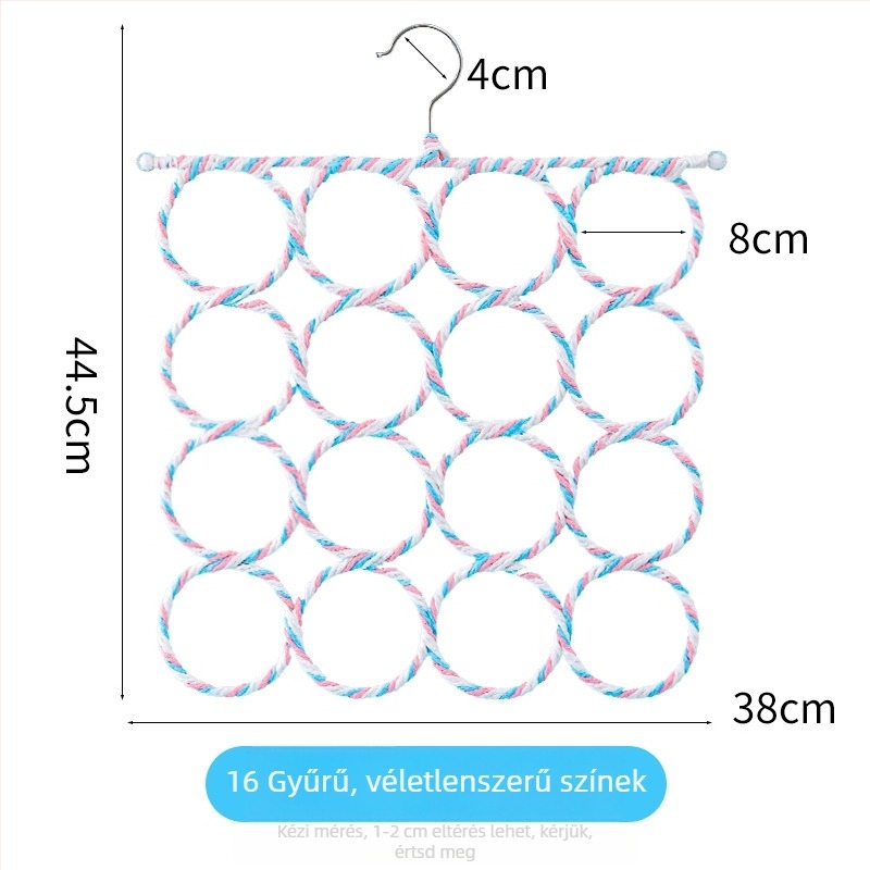 Papagájmászó játék lengőgyűrűkkel és tartóval