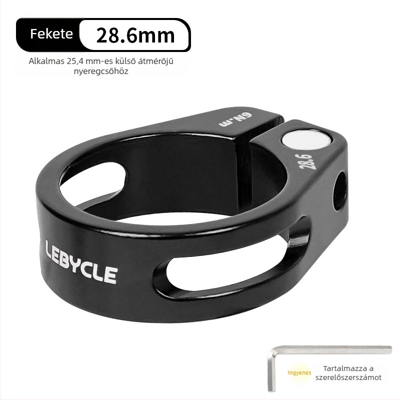 Lebaike MTB üléscső bilincs záró mechanizmussal, kompatibilis 27.2/31.8/34.9