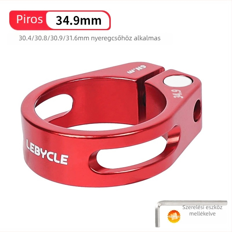 Lebaike MTB üléscső bilincs záró mechanizmussal, kompatibilis 27.2/31.8/34.9