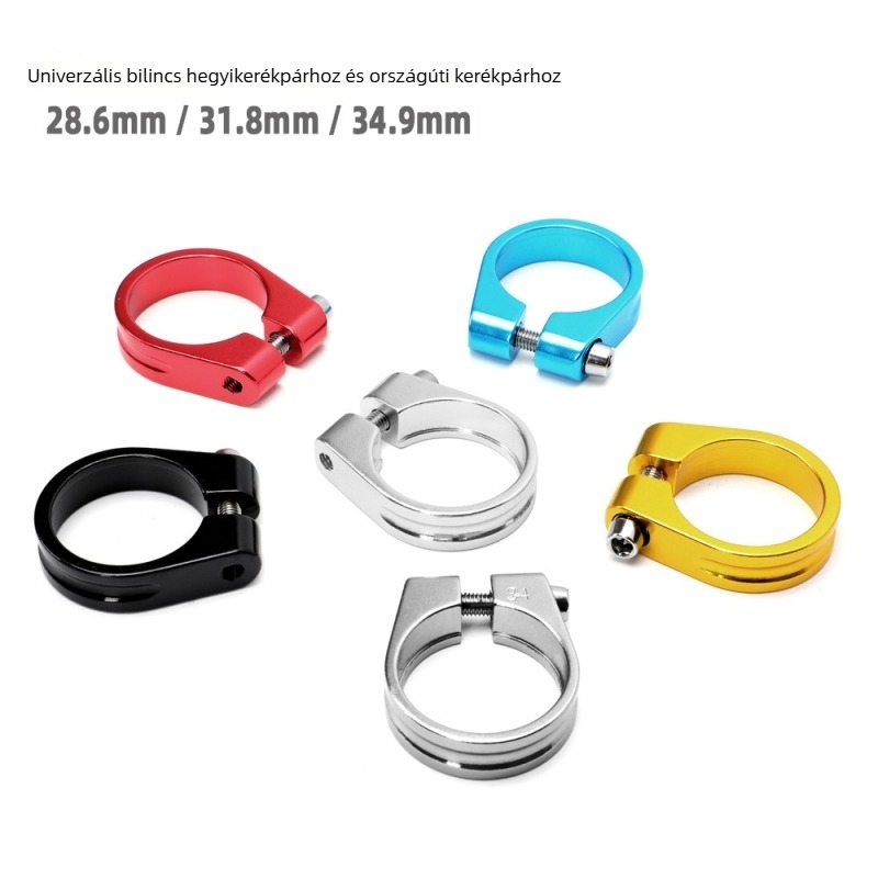 OUO QC100 zárható nyeregcső bilincs mountain bike és országúti kerékpárokhoz, Ø28.6/31.8/34.9 mm