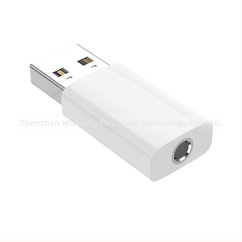 Külső USB-C hangkártya, 3,5 mm-es bemenetet Type-C-re átalakító digitális audió adapter, töltés támogatott, zenehallgatás és hívások, kompatibilis Huawei készülékekkel