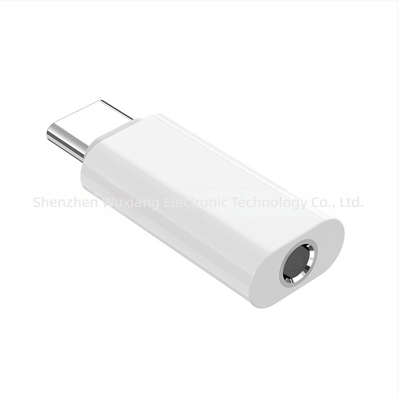 Külső USB-C hangkártya, 3,5 mm-es bemenetet Type-C-re átalakító digitális audió adapter, töltés támogatott, zenehallgatás és hívások, kompatibilis Huawei készülékekkel