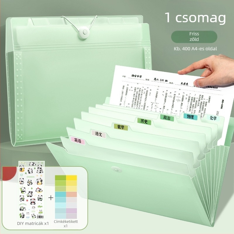 Deli 5238 Műanyag fájl rendező 13 rekesszel