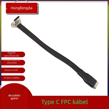 USB Type-C 2.0 kétirányú hátsó klipszes vezeték nélküli töltőcsatlakozó C-to-C adatokhoz