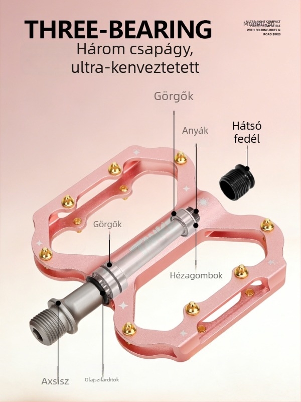 TANKE TP30 Alumínium Ötvözet Pedálok összecsukható és országúti kerékpárokhoz