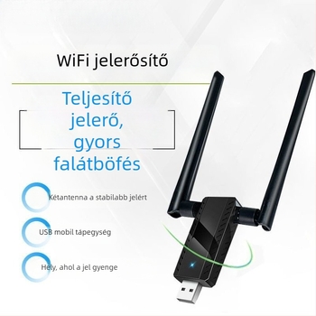 USB‑tápellátású Wi‑Fi jelerősítő otthoni routerhez – ismétlő és vezeték nélküli kiterjesztő a falon át