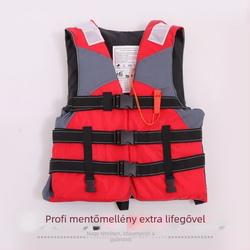 Tengeri használatra szánt mentőmellény, nagy felhajtóerővel, hordozható, snorkelzéshez, horgászathoz és vízi túléléshez