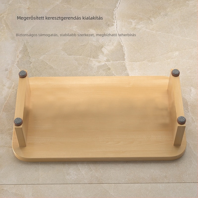 Íróasztal alatti lábtámasz — ergonomikus, csúszásmentes, modern minimalista stílus, modell N526, anyag deszka, testreszabható