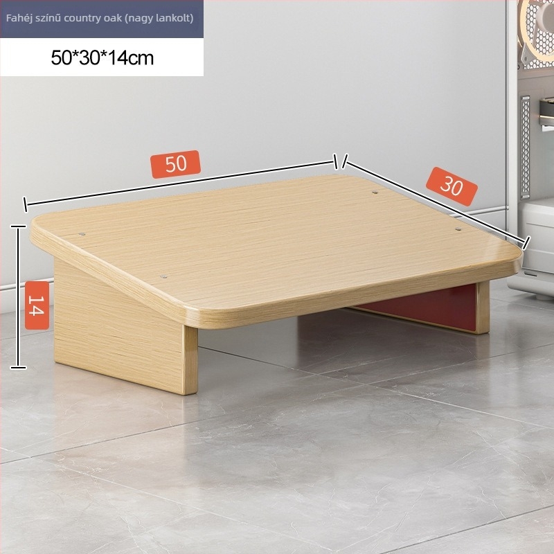 Íróasztal alatti lábtámasz — ergonomikus, csúszásmentes, modern minimalista stílus, modell N526, anyag deszka, testreszabható