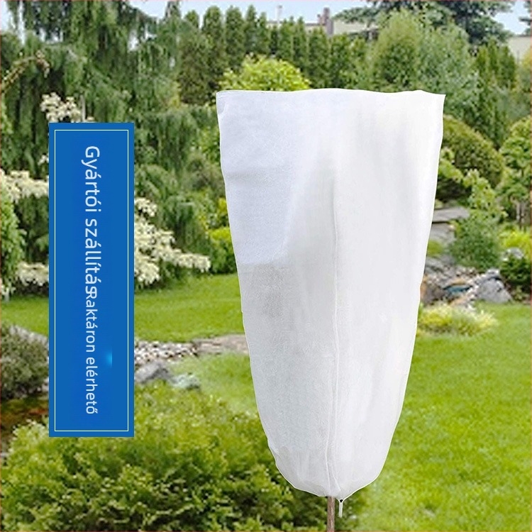 Hidegvédő kendő növények és fák számára; anyag: polipropilén nem szőtt anyag; használat: növények fagytól való izolálása; licencelve magáncímke: Igen; import: Nem