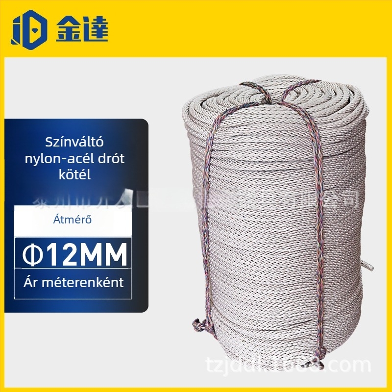 Kültéri gyerekeknek szánt biztonsági mászóháló – nejlonból, függönyzsinórból és galvanizált repülőgép-acél huzalból készült fonat kötél, Nemzeti szabvány, nagy szakítószilárdság, kopásállóság és időjárásállóság