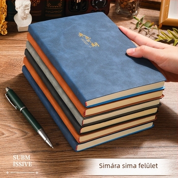 Sijin notesz, műbőr borító, 100–200 oldal, üzleti iroda stílus