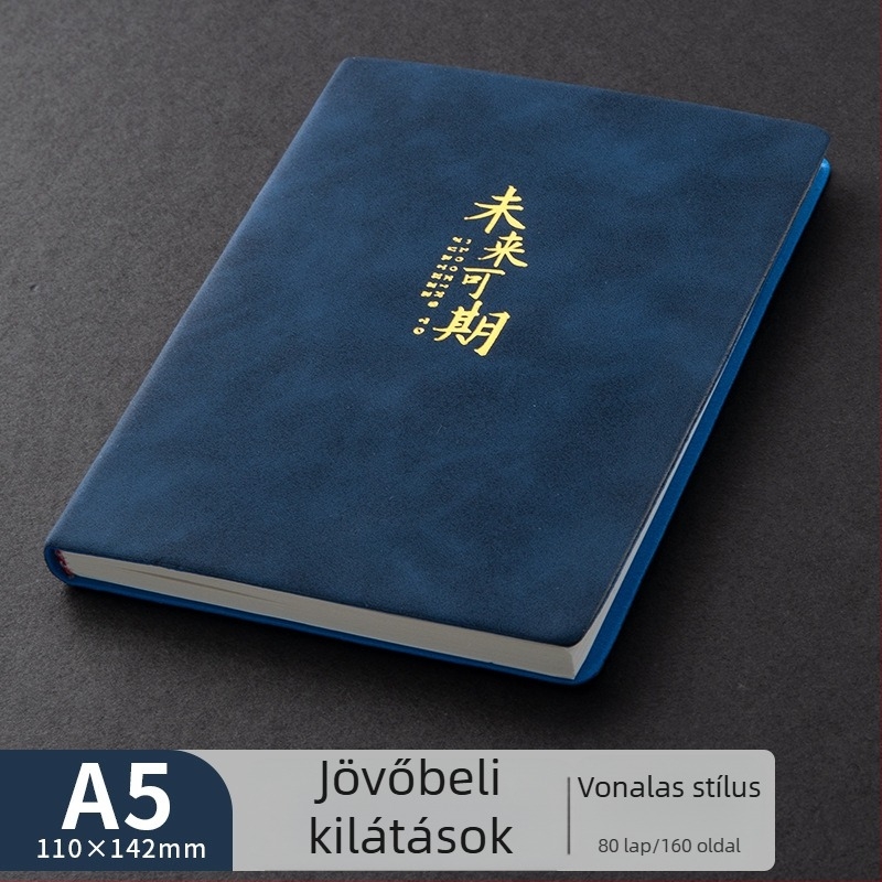 Sijin notesz, műbőr borító, 100–200 oldal, üzleti iroda stílus
